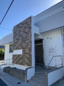 妻野医院様　エントランス完成！
