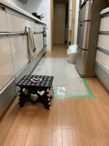 CF（クッションフロア）の貼換工事