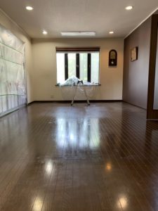 温水マット式床暖房