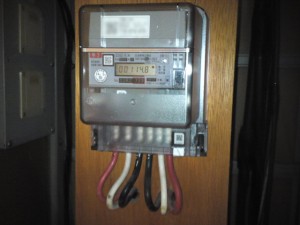 節電チャレンジ　００５【電気のメーターが交換されました！】