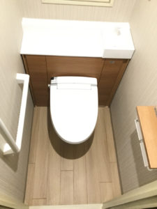 トイレの改修工事