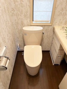 調節水型トイレへの取替え