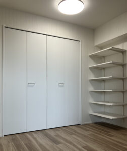 収納工事でスッキリ快適なお部屋に